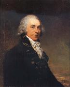 Arthur Devis A Portrait of Captain James Urmston oil on canvas
